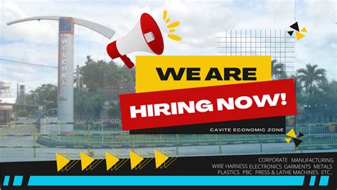 epza hiring electronics|epza job hiring jobs in Cavite City .